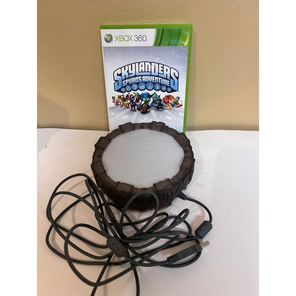 Skylanders Spyros Adventure Xbox 360 Game with Wired Portal of Power and Manual